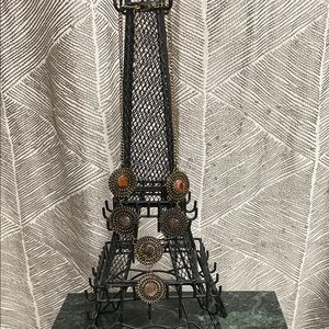 Bronze and stone necklace. Unknown brand